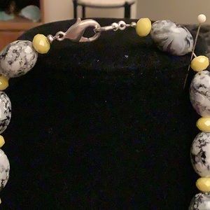 Genuine lamp work glass bead necklace and earrings set.All are made separately .